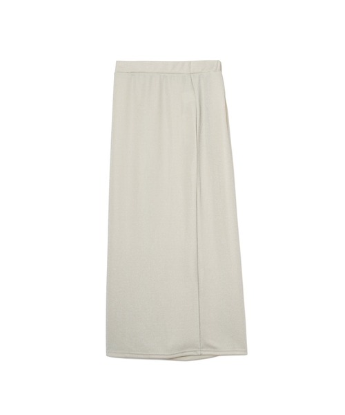 ☆新品未使用☆digne シアースカート ホワイト Loungedress - Loungedress コットンシアーギャザースカート