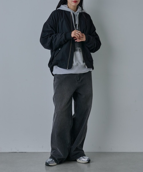 COLONY 2139（コロニートゥーワンスリーナイン）の「ドライツイルMA1（MA-1・メンズ・カーキ/ブラック・LARGE/MEDIUM）」の19枚目の写真