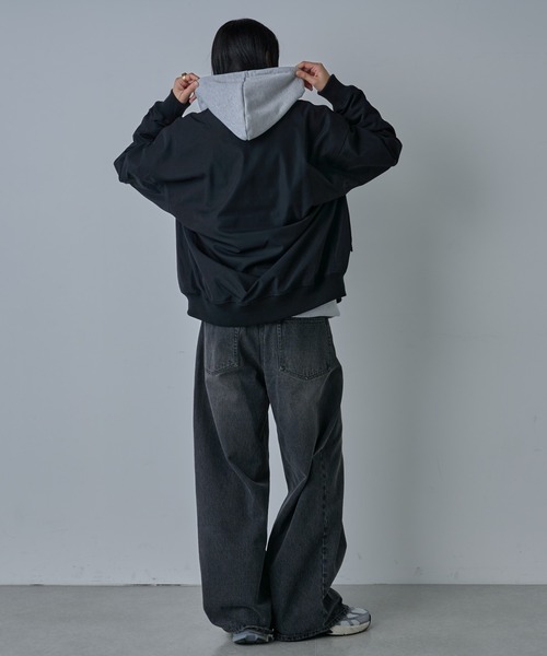 COLONY 2139（コロニートゥーワンスリーナイン）の「ドライツイルMA1（MA-1・メンズ・カーキ/ブラック・LARGE/MEDIUM）」の21枚目の写真