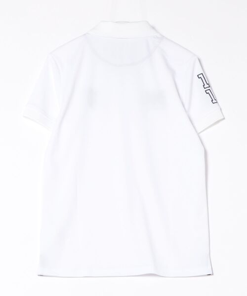 Admiral Golf（アドミラル　ゴルフ）の「ﾌﾗｯｸﾞﾎﾟﾛｼｬﾂ（ポロシャツ・メンズ・ホワイト/ネイビー/ブラック・LL/L/M）」の19枚目の写真