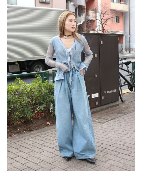 Ungrid（アングリッド）の「ビーズフラワーモチーフチョーカー（チョーカー・レディース・ブラック・FREE）」の7枚目の写真