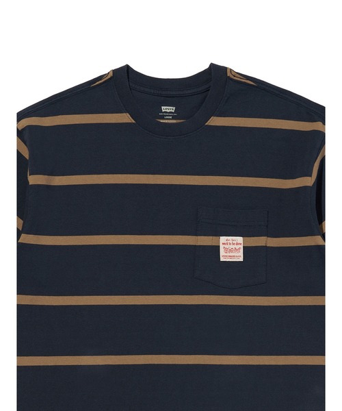 Levi's（リーバイス）の「Levi's/リーバイス WORKWEAR Tシャツ（Tシャツ/カットソー・メンズ・ブルー・L/M/S/XL）」の4枚目の写真