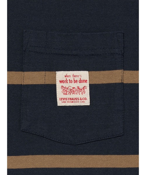 Levi's（リーバイス）の「Levi's/リーバイス WORKWEAR Tシャツ（Tシャツ/カットソー・メンズ・ブルー・L/M/S/XL）」の7枚目の写真