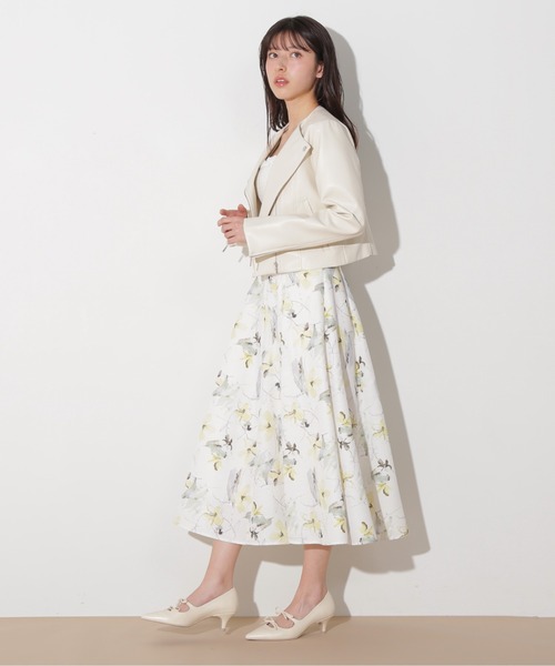 JILL by JILL STUART（ジルバイジルスチュアート）の「ノーカラーライダース（ライダースジャケット・レディース・ホワイト系その他/ベージュ系その他/グレー系その他・S/M）」の19枚目の写真