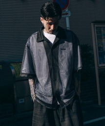 Hexagonal mesh shirt