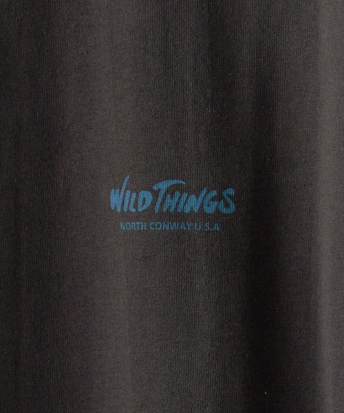 WILD THINGS（ワイルドシングス）の「WILD THINGS/ワイルドシングス ARCHIVE TEE "WILD CAT" Tシャツ（Tシャツ/カットソー・メンズ・ホワイト/チャコール・M/L/XL）」の13枚目の写真