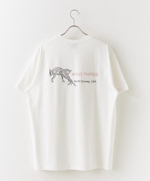 WILD THINGS（ワイルドシングス）の「WILD THINGS/ワイルドシングス ARCHIVE TEE "WILD CAT" Tシャツ（Tシャツ/カットソー・メンズ・ホワイト/チャコール・M/L/XL）」の18枚目の写真