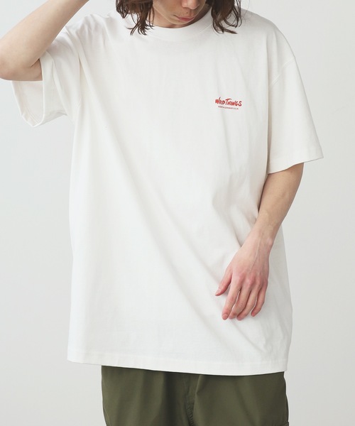 WILD THINGS（ワイルドシングス）の「WILD THINGS/ワイルドシングス ARCHIVE TEE "WILD CAT" Tシャツ（Tシャツ/カットソー・メンズ・ホワイト/チャコール・M/L/XL）」の19枚目の写真