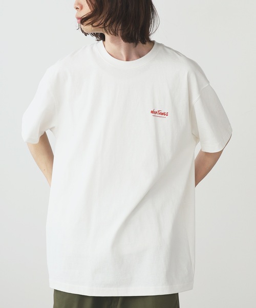 WILD THINGS（ワイルドシングス）の「WILD THINGS/ワイルドシングス ARCHIVE TEE "WILD CAT" Tシャツ（Tシャツ/カットソー・メンズ・ホワイト/チャコール・M/L/XL）」の20枚目の写真