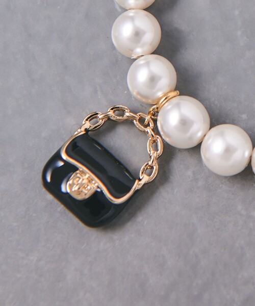 UNITED ARROWS（ユナイテッドアローズ）の「チャーム イミテーションパール ブレスレット（ブレスレット・レディース・その他3/その他2/その他1・FREE）」の7枚目の写真