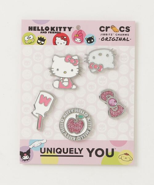 crocs(クロックス)の「crocs Hello Kitty Frnds Elevtd 5Pck / クロックス ハローキティ アンド フレンズ エレベイト 5 パック(シューズアクセサリー・メンズ・マルチ・FREE)」の3枚目の写真