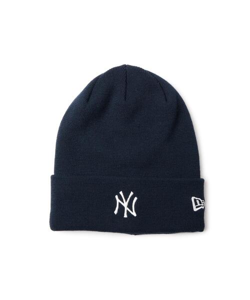 NEW ERA（ニューエラ）の「∴WEGO/NEWERA BC KNIT MLB（ニットキャップ/ビーニー・レディース・ブラック/ネイビー/ベージュ・FREE）」の3枚目の写真