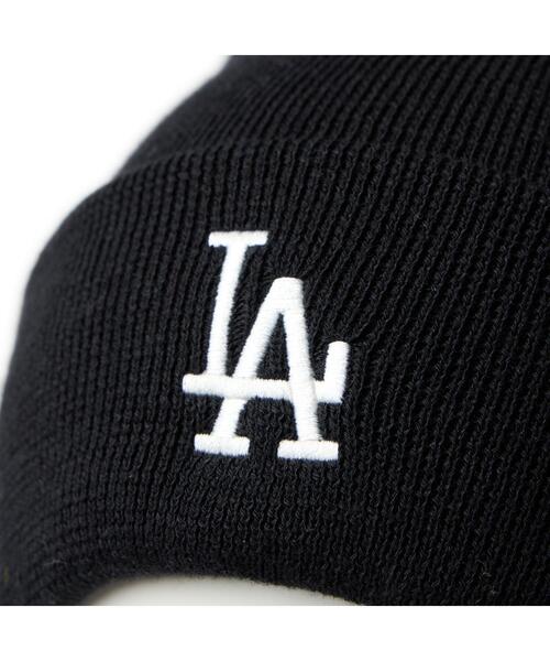 NEW ERA（ニューエラ）の「∴WEGO/NEWERA BC KNIT MLB（ニットキャップ/ビーニー・レディース・ブラック/ネイビー/ベージュ・FREE）」の8枚目の写真