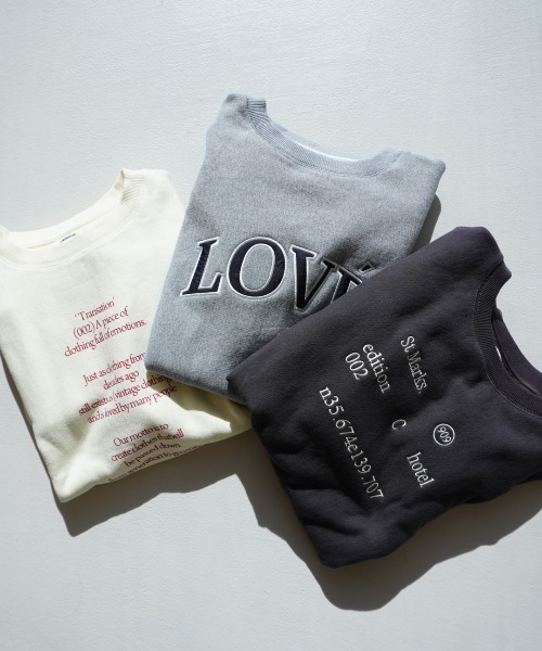 CREDONA(クレドナ)の「【THE C】 POINT SWEATSHIRTS/ポイントスウェット(スウェット・レディース・グレー/チャコールグレー/イエロー・FREE)」の13枚目の写真