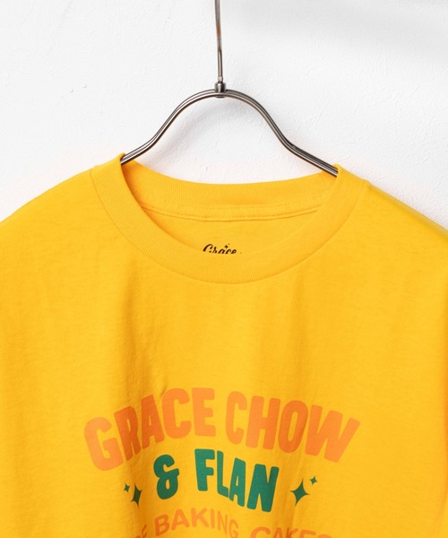 ARCHIVER(アーカイバ)の「【RS】【GRACE CHOW FLAN】 L/S プリントTシャツ(Tシャツ/カットソー・レディース・グリーン/オレンジ・X-LARGE/LARGE)」の6枚目の写真