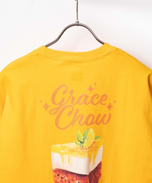 ARCHIVER(アーカイバ)の「【RS】【GRACE CHOW FLAN】 L/S プリントTシャツ(Tシャツ/カットソー・レディース・グリーン/オレンジ・X-LARGE/LARGE)」の7枚目の写真