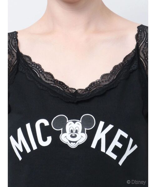 トップス miki セール】Mickey Mouse / レースデザインタンクトップ（タンク