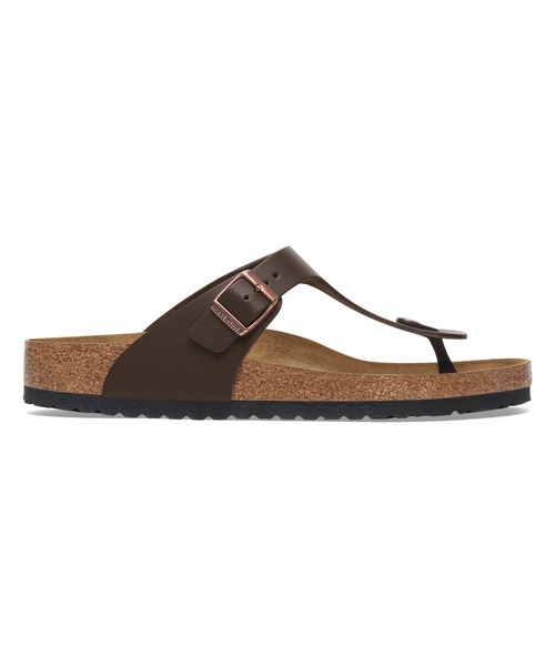 BIRKENSTOCK（ビルケンシュトック）の「【公式】ビルケンシュトック Gizeh/ギゼ ナチュラルレザー（サンダル・メンズ・ダークブラウン・22.5cm【レギュラー幅】/23cm【レギュラー幅】/24.5cm【レギュラー幅】/25cm【レギュラー幅】/26cm【レギュラー幅】/26.5cm【レギュラー幅】/27cm【レギュラー幅】/28cm【レギュラー幅】/28.5cm【レギュラー幅】/24cm【レギュラー幅】）」の2枚目の写真