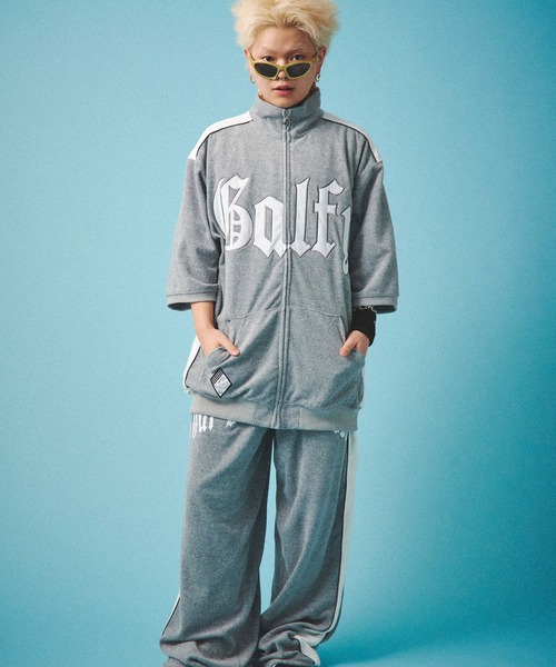 GALFY(ガルフィー)の「GALFY-ウェッサイ成金SETUP(セットアップ・メンズ・サックスブルー/グレー/ブラック・L/XL)」の9枚目の写真