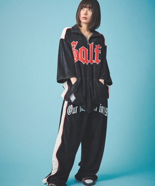 GALFY(ガルフィー)の「GALFY-ウェッサイ成金SETUP(セットアップ・メンズ・サックスブルー/グレー/ブラック・L/XL)」の22枚目の写真