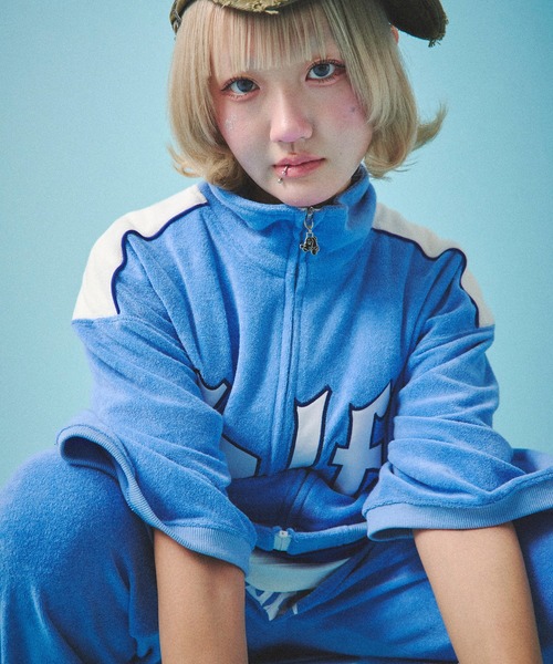 GALFY(ガルフィー)の「GALFY-ウェッサイ成金SETUP(セットアップ・メンズ・サックスブルー/グレー/ブラック・L/XL)」の12枚目の写真