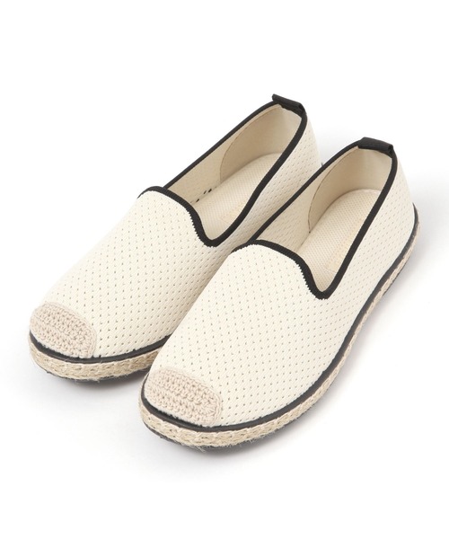 GLOBAL WORK(グローバルワーク)の「らくっションエスパシューズ/ 287570(スリッポン・レディース・グレー/ブラック/アイボリー/その他/ホワイト系その他・SMALL/MEDIUM/LARGE)」の3枚目の写真