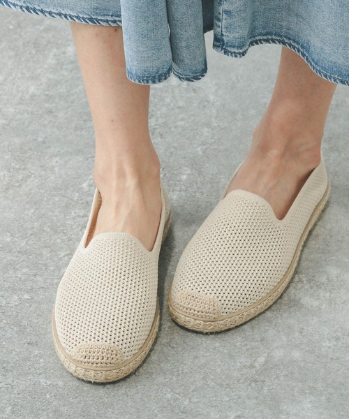 GLOBAL WORK(グローバルワーク)の「らくっションエスパシューズ/ 287570(スリッポン・レディース・グレー/ブラック/アイボリー/その他/ホワイト系その他・SMALL/MEDIUM/LARGE)」の2枚目の写真