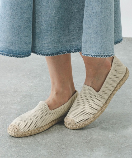 GLOBAL WORK(グローバルワーク)の「らくっションエスパシューズ/ 287570(スリッポン・レディース・グレー/ブラック/アイボリー/その他/ホワイト系その他・SMALL/MEDIUM/LARGE)」の6枚目の写真