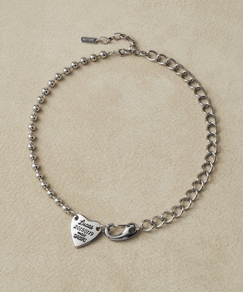 GOLDY（ゴールディ）の「ルーカス ハート ID プレート ネックレス（ネックレス・レディース・ゴールド/シルバー×ゴールド/シルバー・FREE）」の13枚目の写真