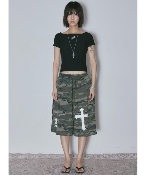 A'GEM/9 × .kom 『NIIER NOR/ニーアノア』 WRINKLE OFF SHOULDER
