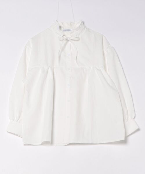 BLANC FICELLE(ブランフィセル)の「長袖 デザインシャツ(シャツ/ブラウス・レディース・ホワイト/カーキ・L/S/M)」の15枚目の写真