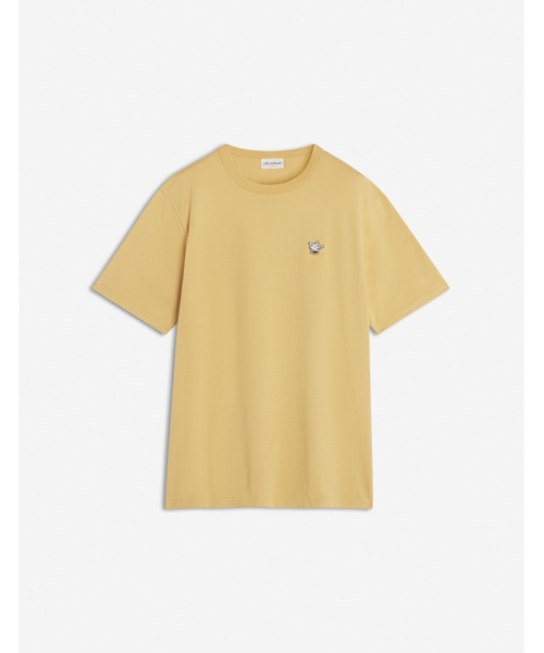 Maison Kitsune（メゾンキツネ）の「BARISTA FOX PATCH RELAX TEE-SHIRT（Tシャツ/カットソー・メンズ・クリーム/セージグリーン/ブラック/イエロー系その他・L/M/S/XS/XL）」の4枚目の写真
