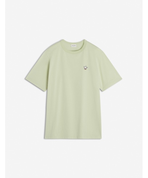 Maison Kitsune（メゾンキツネ）の「BARISTA FOX PATCH RELAX TEE-SHIRT（Tシャツ/カットソー・メンズ・クリーム/セージグリーン/ブラック/イエロー系その他・L/M/S/XS/XL）」の3枚目の写真