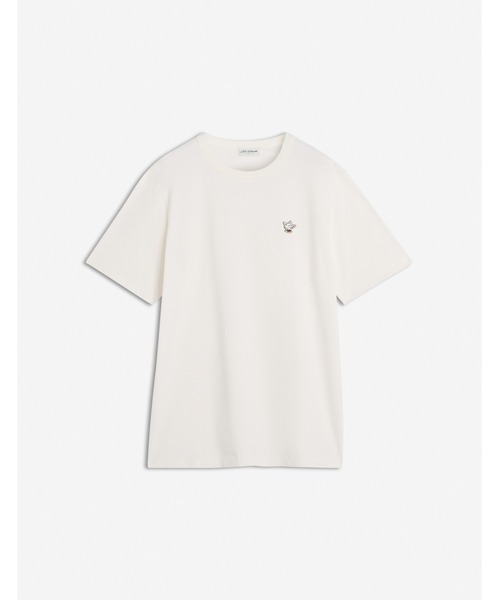 Maison Kitsune（メゾンキツネ）の「BARISTA FOX PATCH RELAX TEE-SHIRT（Tシャツ/カットソー・メンズ・クリーム/セージグリーン/ブラック/イエロー系その他・L/M/S/XS/XL）」の11枚目の写真