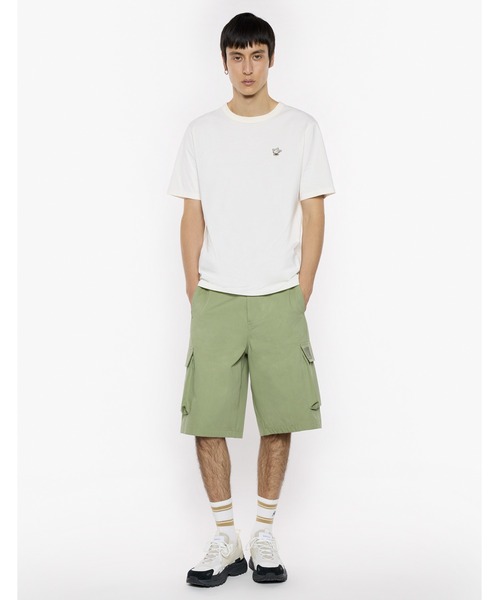 Maison Kitsune（メゾンキツネ）の「BARISTA FOX PATCH RELAX TEE-SHIRT（Tシャツ/カットソー・メンズ・クリーム/セージグリーン/ブラック/イエロー系その他・L/M/S/XS/XL）」の9枚目の写真