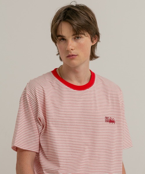 FIRST DOWN(ファーストダウン)の「ショートスリーブ Tシャツ コットンジャージ #4(Tシャツ/カットソー・メンズ・レッド/ホワイト/ブルー・XL/M/L)」の3枚目の写真