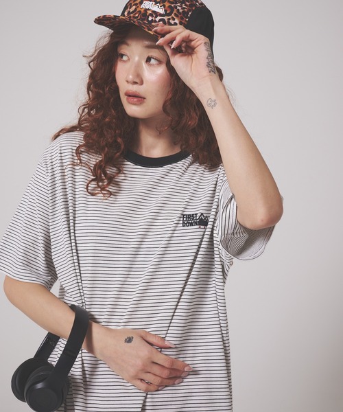 FIRST DOWN(ファーストダウン)の「ショートスリーブ Tシャツ コットンジャージ #4(Tシャツ/カットソー・メンズ・レッド/ホワイト/ブルー・XL/M/L)」の16枚目の写真