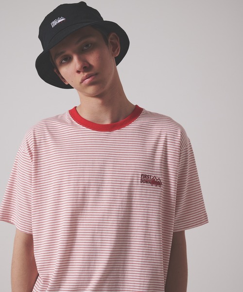 FIRST DOWN(ファーストダウン)の「ショートスリーブ Tシャツ コットンジャージ #4(Tシャツ/カットソー・メンズ・レッド/ホワイト/ブルー・XL/M/L)」の22枚目の写真