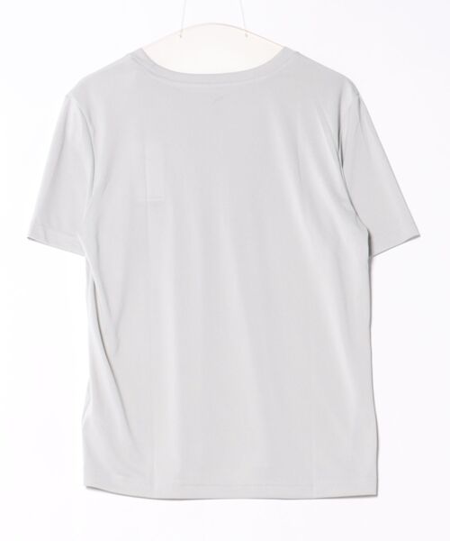 PUMA(プーマ)の「《PUMA》ESS スモール プーマロゴ ポリ Tシャツ(Tシャツ/カットソー・メンズ・ネイビー/ブラック/ライトグレー/ホワイト・S/M/L/XL/XXL)」の5枚目の写真