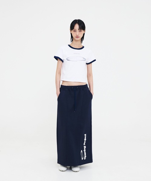 【Opening Project】 Opening Eyes T Shirt /追跡付 Opening Project/クロップドリンガーショートスリーブT(T