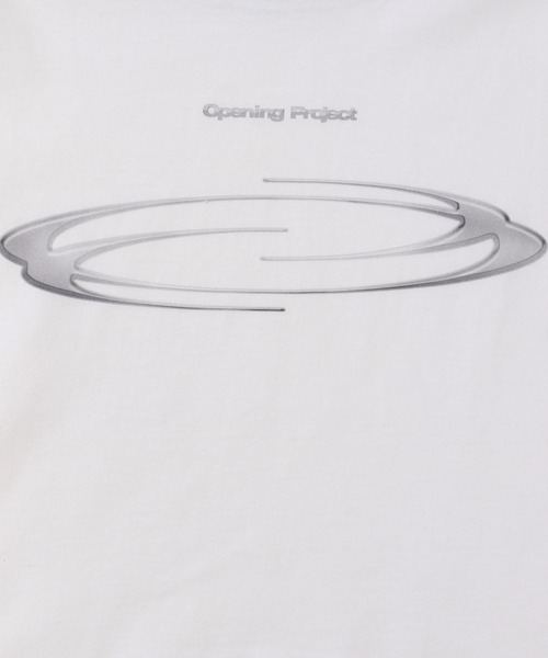 ★OPENING PROJECT★W Cropped Symbol T Shirt★送料・関税込★ Opening Project W Cropped Symbol T Shirt - Black | 하이츠스토어