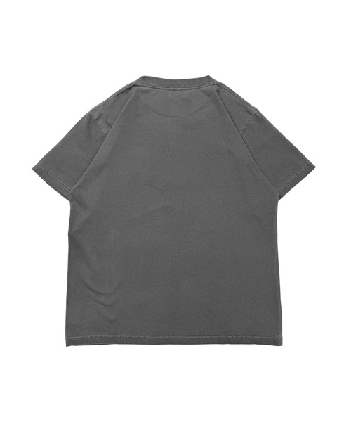 BIG MIKE（ビッグマイク）の「BIG MIKE ビックマイク/ ピグメント サングラスポケット 半袖 Tシャツ // 102528550（Tシャツ/カットソー・メンズ・サックスブルー/グレー系その他/ブラック/ネイビー・MEDIUM/LARGE/X-LARGE）」の9枚目の写真