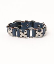 *・ྀི るか 様 .゜ྀི・*. レザーブレスレット ブレスレット（ブルー・ネイビー/青色系・レザー・本革）ファッション