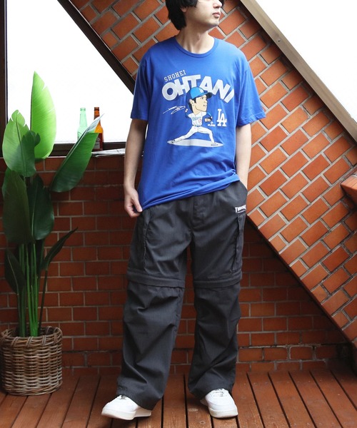 NEW ERA(ニューエラ)の「NEW ERA 大谷Tシャツ(Tシャツ/カットソー・メンズ・ブラック/ホワイト/ブルー・X-LARGE/XX-LARGE/MEDIUM/LARGE)」の20枚目の写真