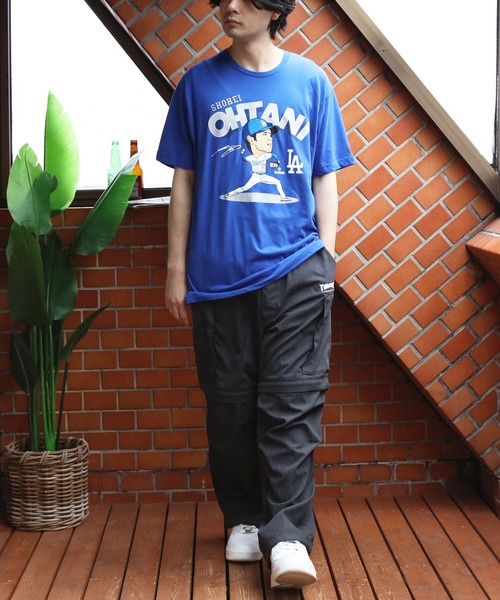 NEW ERA(ニューエラ)の「NEW ERA 大谷Tシャツ(Tシャツ/カットソー・メンズ・ブラック/ホワイト/ブルー・X-LARGE/XX-LARGE/MEDIUM/LARGE)」の21枚目の写真