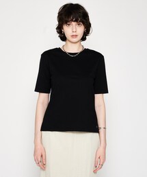 cloenc | 【UVカット／接触冷感／マシンウォッシュ】スリムTシャツ(Tシャツ/カットソー)