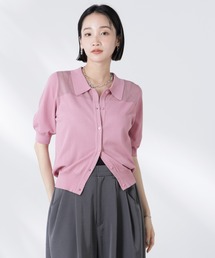 セール】カーディガン/ボレロ（ピンク/桃色系・半袖）ファッション通販