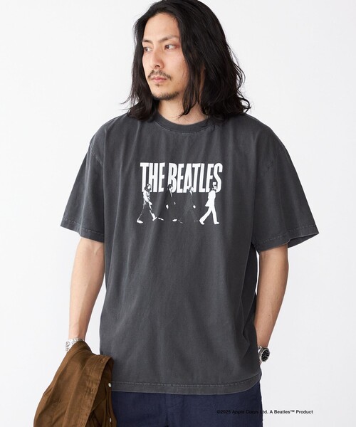 SHIPS(シップス)の「SHIPS: THE BEATLES フォトグラフィック Tシャツ(Tシャツ/カットソー・メンズ・ダークグレー/ホワイト/ホワイト系その他/ブラック・MEDIUM/LARGE/SMALL/X-LARGE)」の4枚目の写真