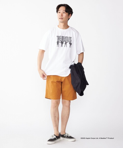 SHIPS(シップス)の「SHIPS: THE BEATLES フォトグラフィック Tシャツ(Tシャツ/カットソー・メンズ・ダークグレー/ホワイト/ホワイト系その他/ブラック・MEDIUM/LARGE/SMALL/X-LARGE)」の7枚目の写真