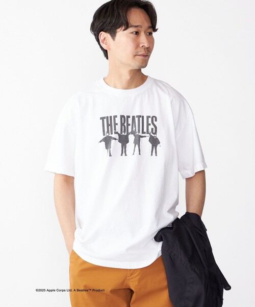 SHIPS(シップス)の「SHIPS: THE BEATLES フォトグラフィック Tシャツ(Tシャツ/カットソー・メンズ・ダークグレー/ホワイト/ホワイト系その他/ブラック・MEDIUM/LARGE/SMALL/X-LARGE)」の11枚目の写真